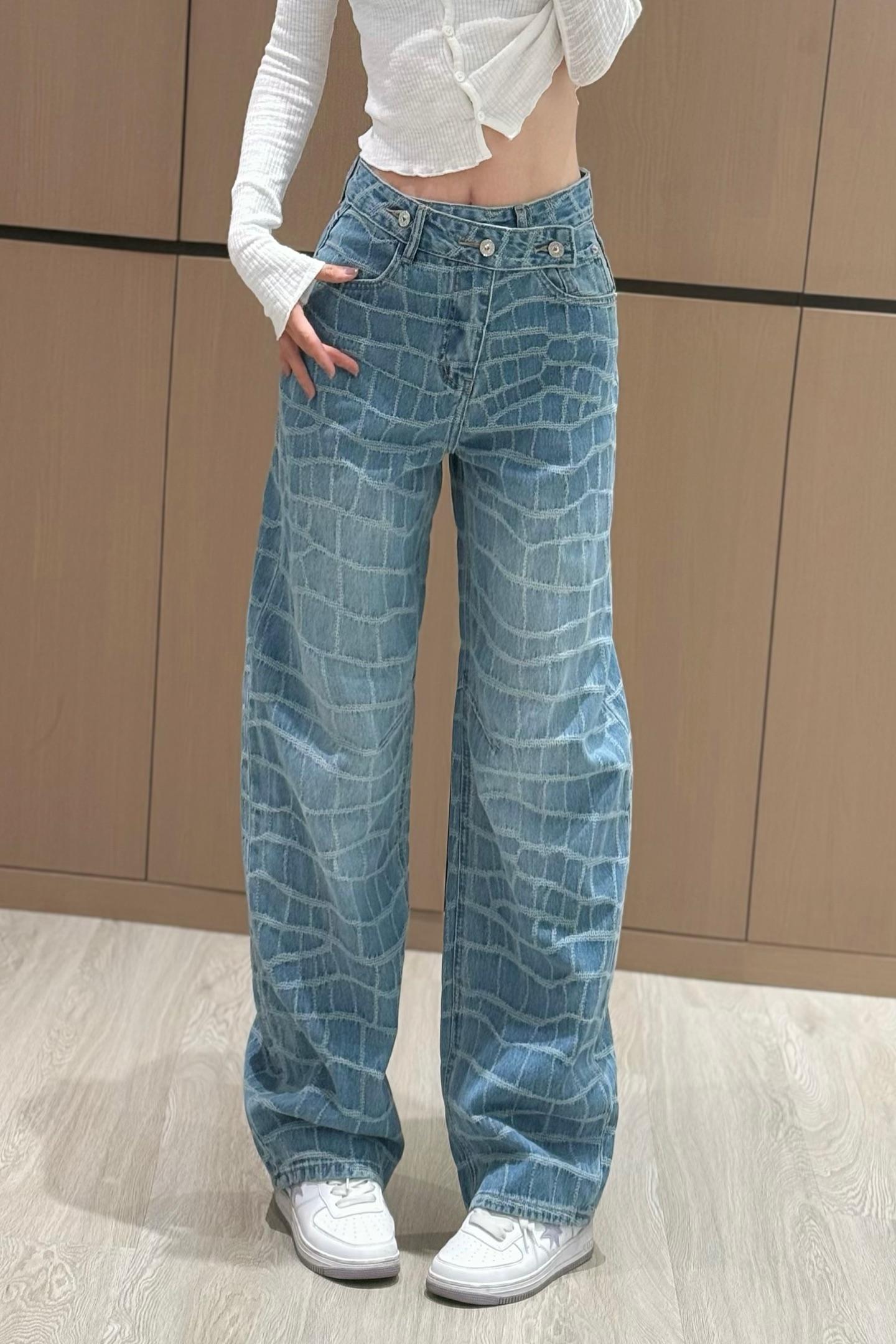 알렉산더왕 데님 스트레이트 팬츠 (해외배송)