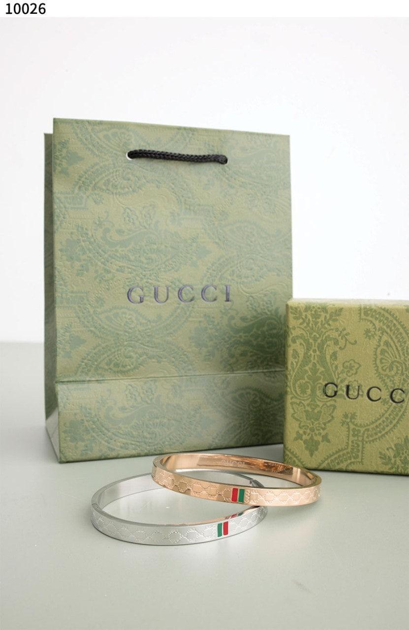 구찌 Bangles Plating Stainless Steel Bracelet (국내배송)