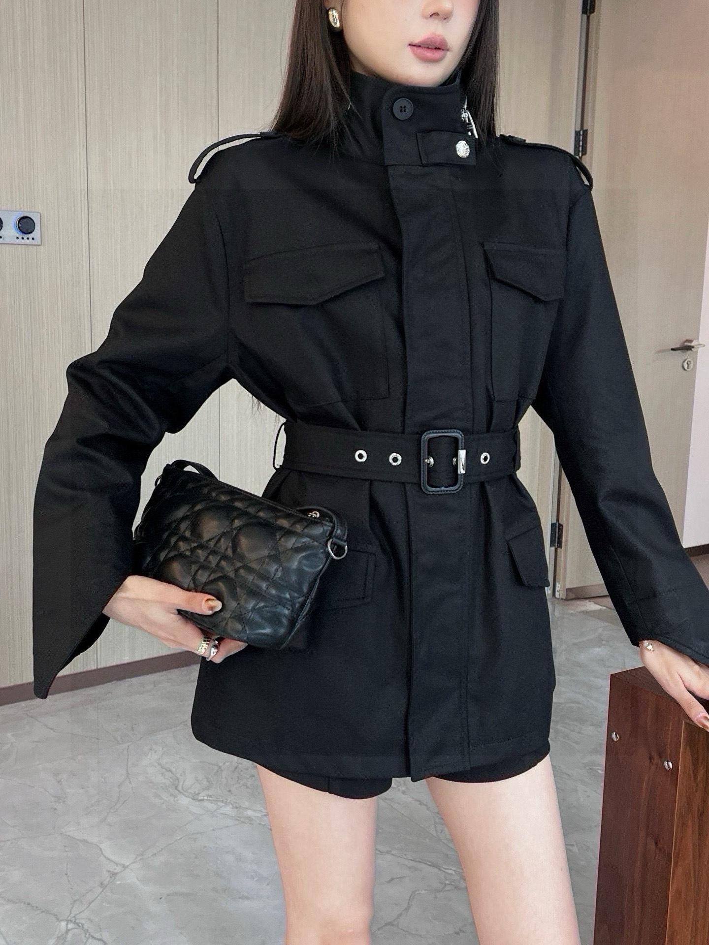 알렉산더맥퀸 스탠드업 칼라 윈드브레이커 재킷 (해외배송)