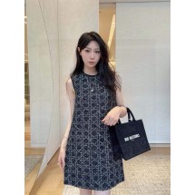 디올 하운드투스 브레이디드 베스트 스커트 (해외배송)