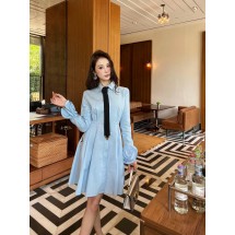 발렌티노 긴팔 셔츠 드레스 (해외배송)