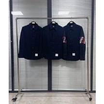 톰브라운 트윌 컬러 4바 셔츠 재킷 (해외배송)