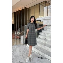 버버리 플레이드 싱글 브레스트 레이스업 롱 스커트 (해외배송)