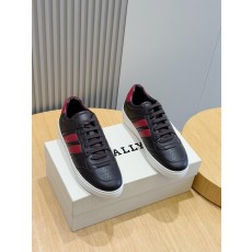 발리 Bally Tennis 남성용 컬러블록 가죽 스니커즈 (해외배송)