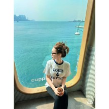 루이비통 여성용 프린트 반팔 (정품급 해외배송)