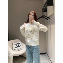 디올 동물과 꽃 자수 스웨터 (해외배송)