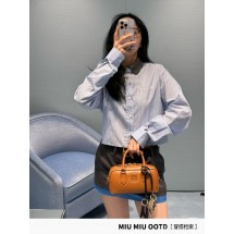 미우미우 스트라이프 숏셔츠 (해외배송)