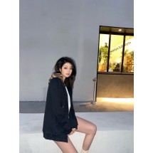 버버리 BBR 플레드 패치워크 지퍼 후드 재킷 (해외배송)