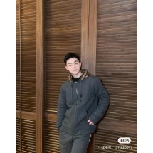 버버리 BBR 플레드 패치워크 지퍼 후드 재킷 (해외배송)