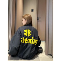 발렌시아가 BLCG 옐로우 테이프 스탠드 칼라 재킷 (해외배송)