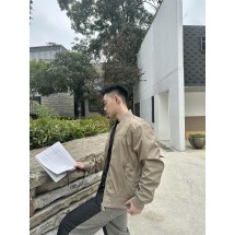 버버리 자수 문자 로고 재킷 (해외배송)