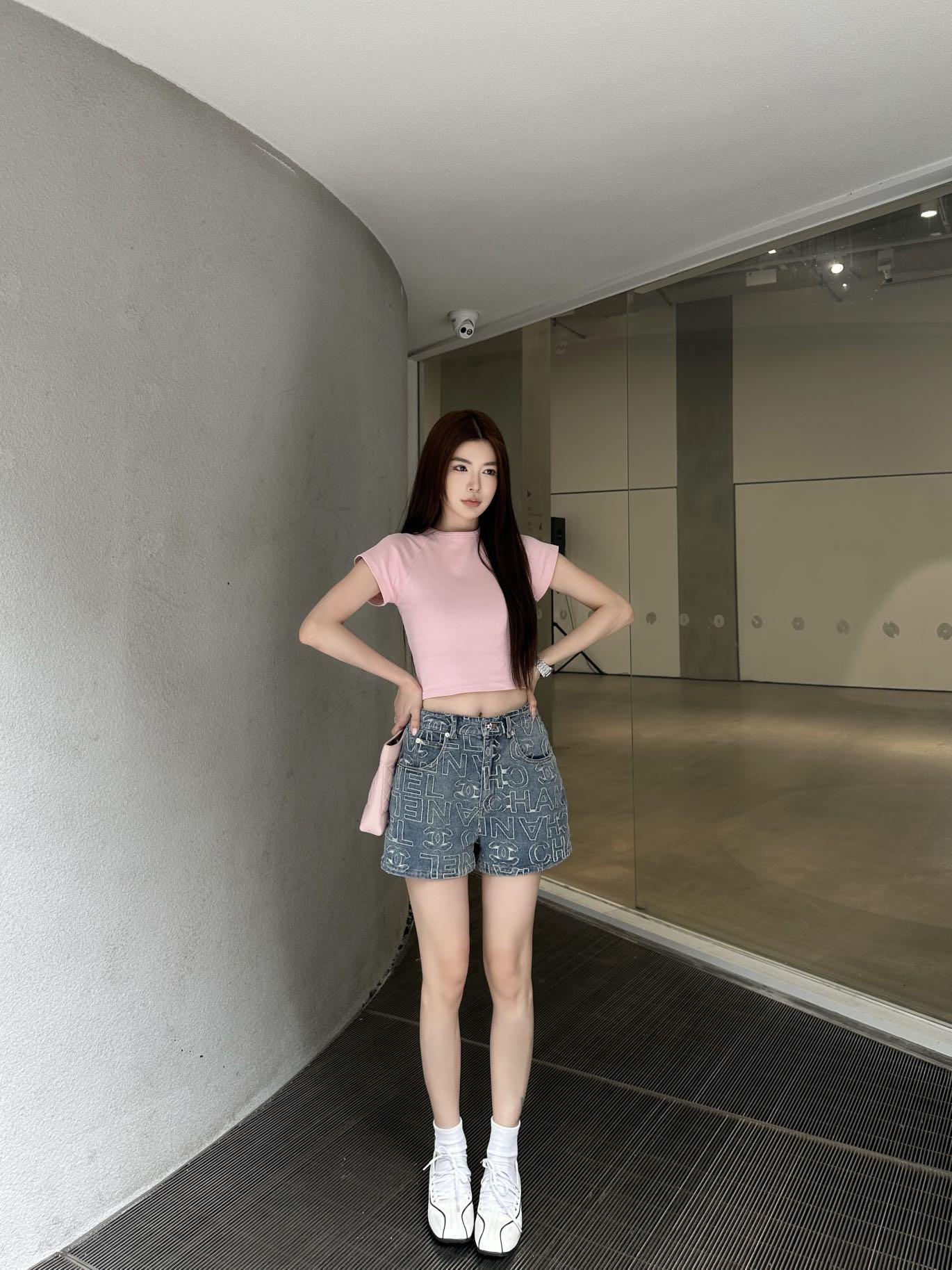샤넬 데님 반바지 (해외배송)