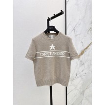 디올 라운드넥 니트 탑 (해외배송)