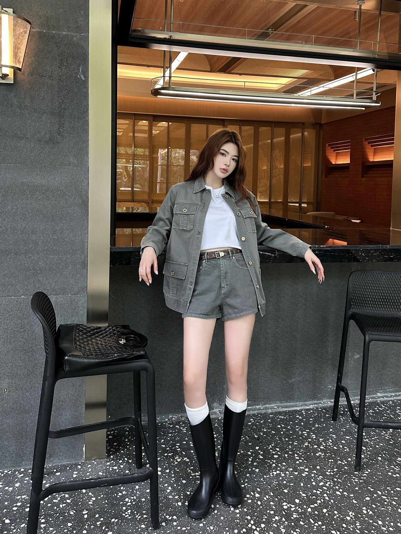 루이비통 데님재킷 (해외배송)