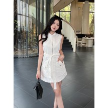 루이비통 지퍼 슬리브리스 드레스 (해외배송)