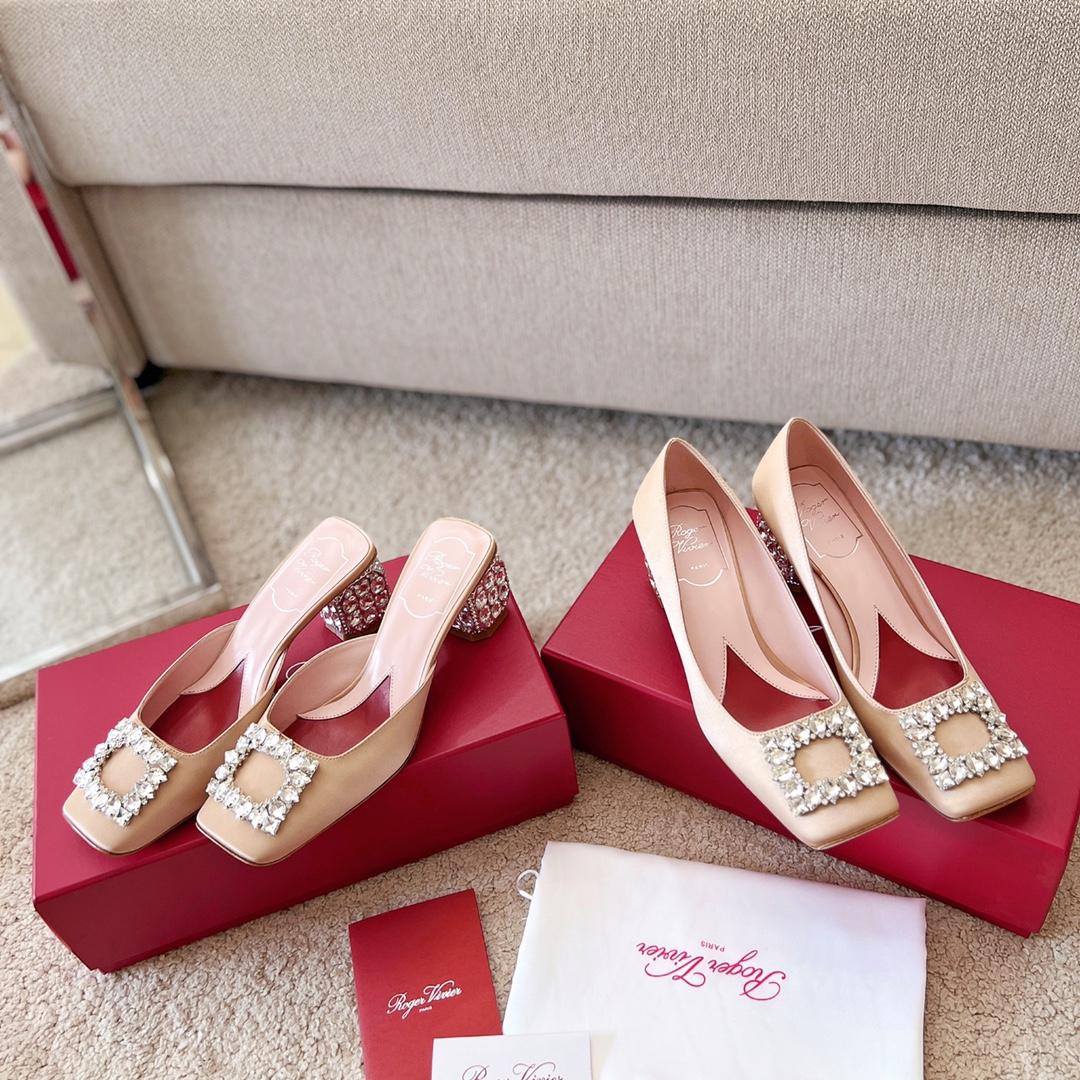 로저비비에 Jewel Heel 다이아몬드 힐 패션 슈즈 & 슬리퍼 (해외배송)