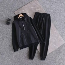 몽클레어 블랙패치 로고 트레이닝 조거세트 (국내배송)