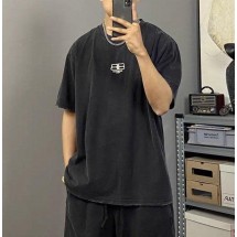발렌시아가 고리로고 피그먼트티 (국내배송)