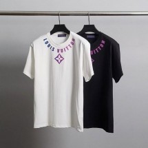 루이비통 넥글래스 코튼 반팔티 (국내배송)
