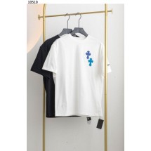 크롬하츠 배색 로고 패치 티셔츠 (국내배송)