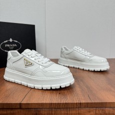 프라다 남성용 스티칭 스포츠화 (해외배송)