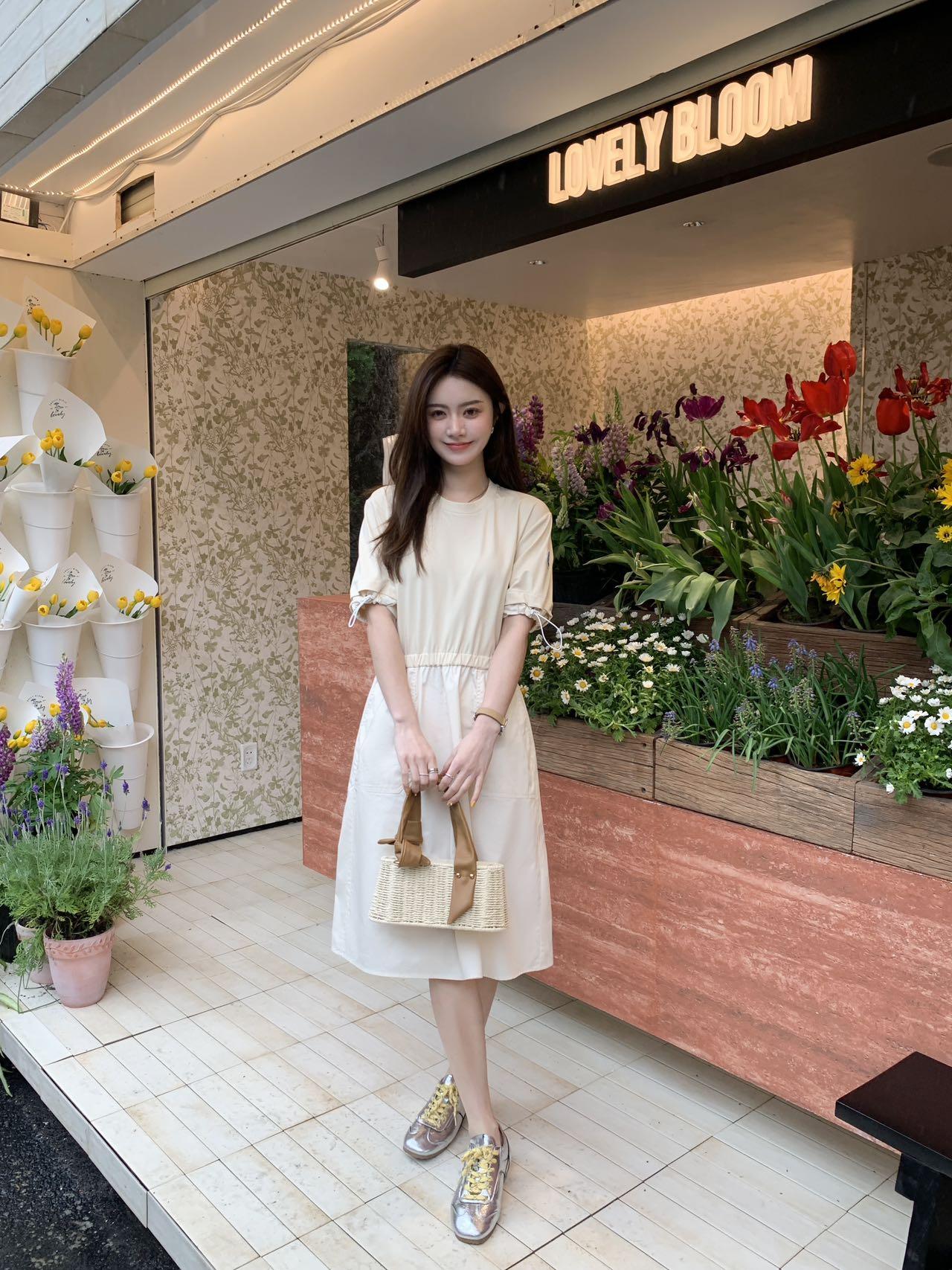 몽클레어 반팔 드레스 2컬러  (해외배송)