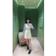 프라다 A라인 데님 드레스 (해외배송)