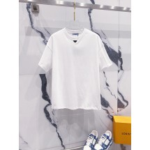 프라다 라운드넥 반팔 티셔츠 2컬러 (해외배송)