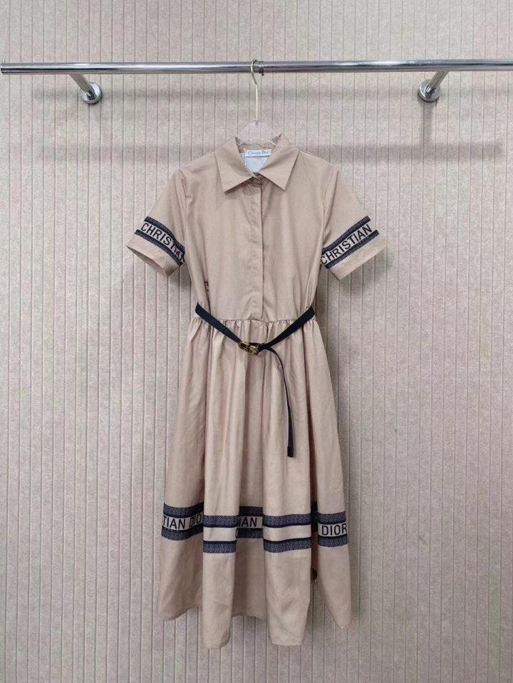 디올 기본반팔원피스(벨트포함) (국내배송)