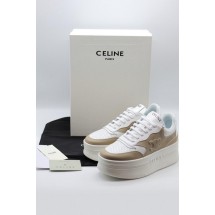 셀린느 CELINE 트리옹프 블록 스니커즈 - 카프스킨_옵틱 화이트 (국내배송)