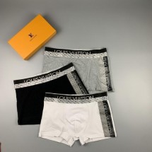 루이비통 세로 레터링 포인트 남성팬티 3종세트 (국내배송)