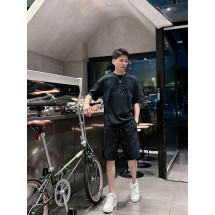 메종마르지엘라 남성 캐주얼 라운드넥 반팔 반바지 세트 (해외배송)