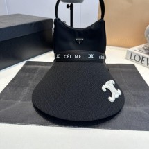 셀린느 로고 썬바이저 (국내배송)