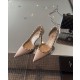 발렌티노 VALENTINO 리벳 사이드 홀로우 포인티드 하이힐  (해외배송)