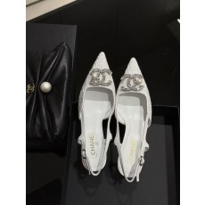 샤넬 25S 레이스 라인스톤 하이힐 (해외배송)