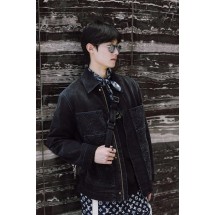 루이비통 엠보싱 데님 재킷 (해외배송)