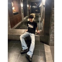 메종마르지엘라 Maison margiela시그니쳐 페인트 반팔 (국내배송)