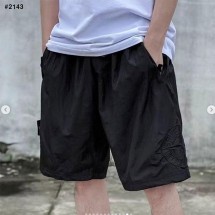 스톤아일랜드 빅로고 와펜 패치 나일론 메탈 반바지 (국내배송)