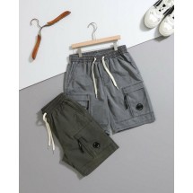 씨피컴퍼니 렌즈 디테일 카고 zip 쇼트팬츠 (국내배송)
