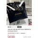 샤넬 22백 미듐 투투백 카프스킨 블랙 금장 (국내배송)