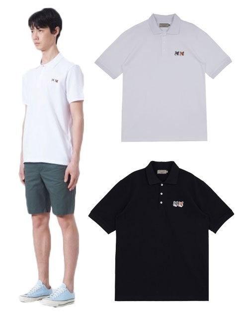 메종키츠네 더블패치 카라티(2color) (국내배송)