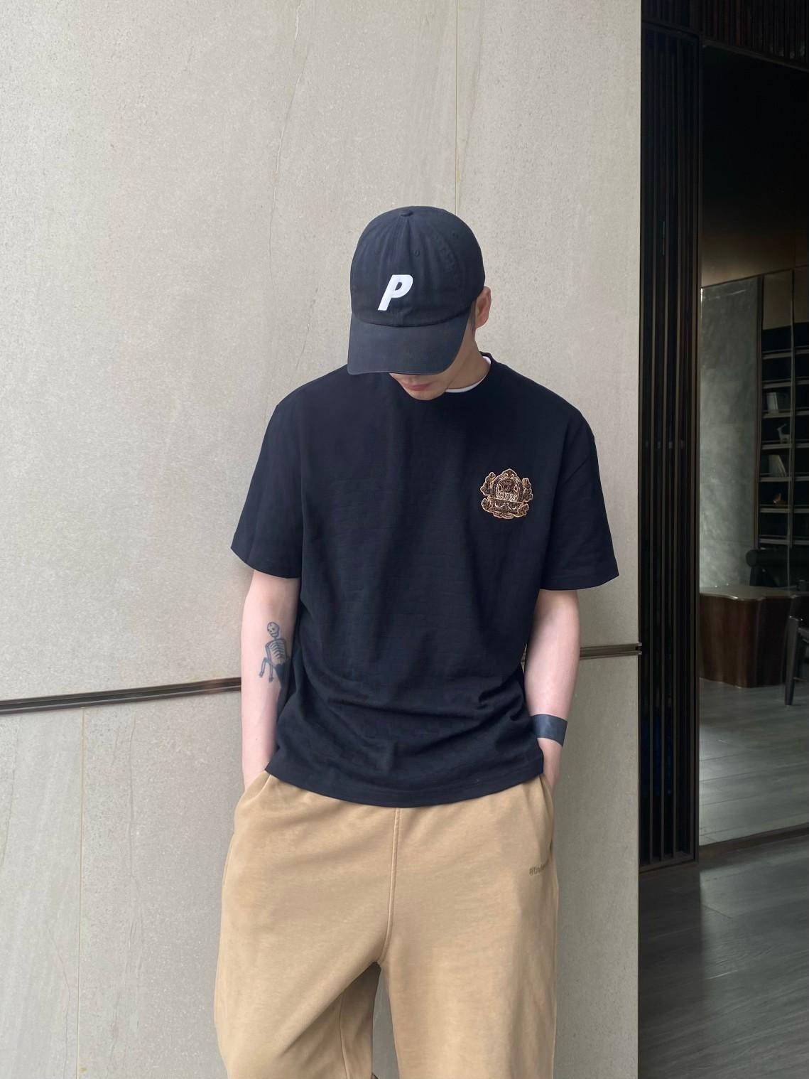 루이비통 오가닉 코튼 반팔 (해외배송)