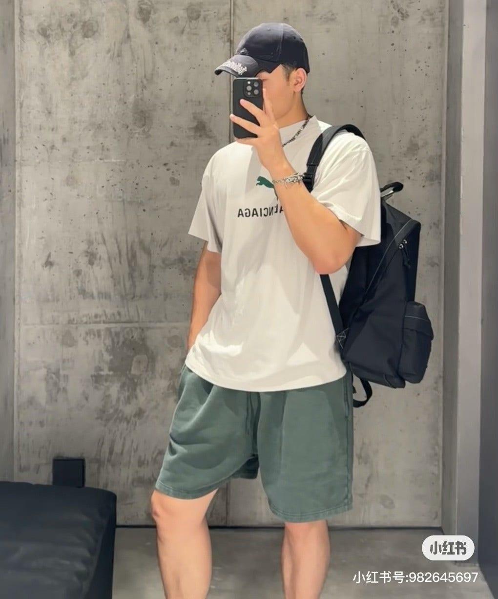 발렌시아가 푸마 조인트 로고 반팔 유니섹스 (정품급 해외배송)