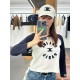 셀린느 25FW 컬러블록 로고 레터 프린트 긴팔 (정품급 해외배송)