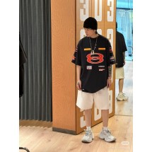발렌시아가 25SS 라운드넥 더블링 풀 로고 반팔 유니섹스 (정품급 해외배송)