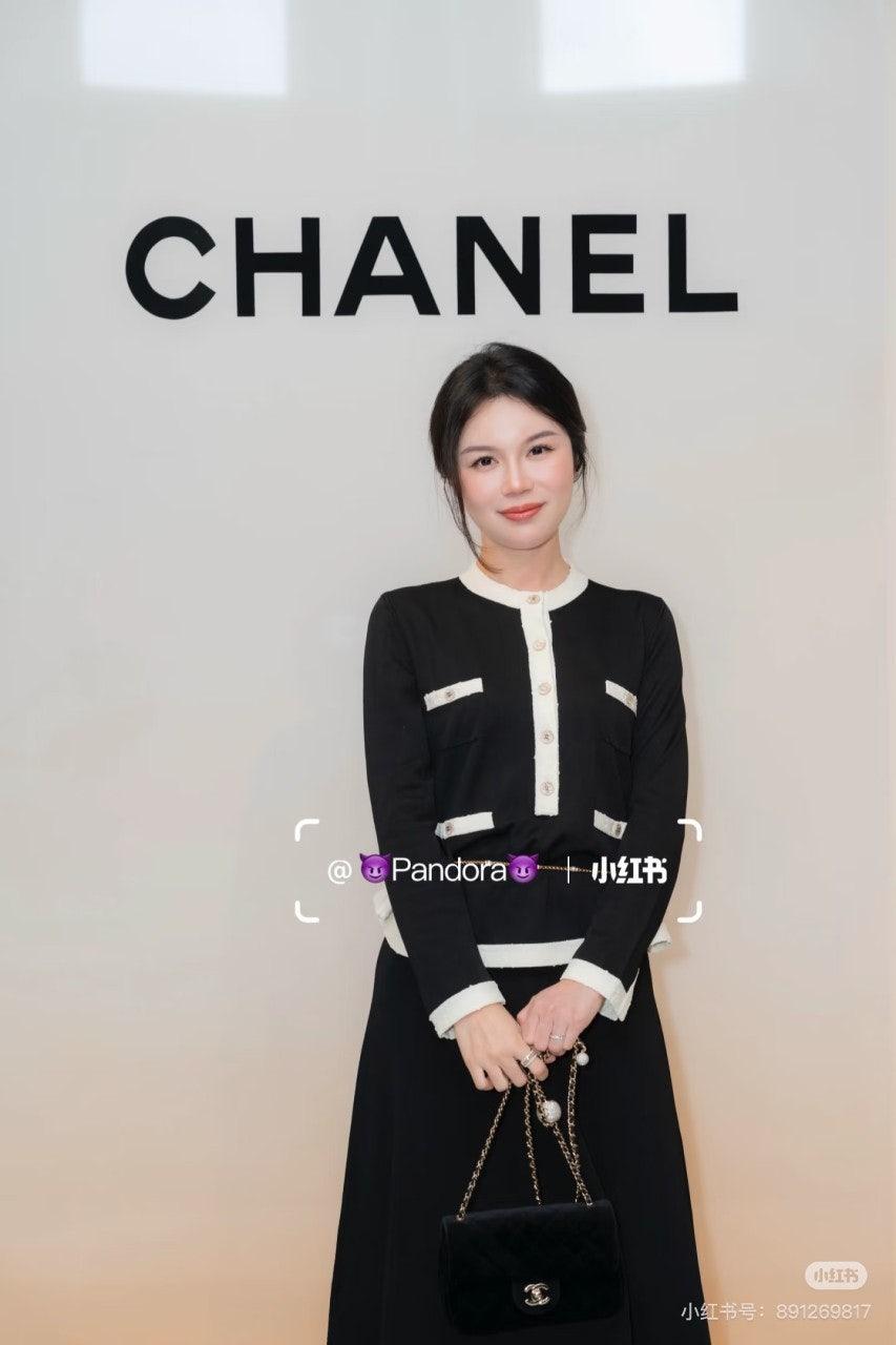 샤넬 25 초가을 최신 풀오버 긴팔 니트 스웨터 (해외배송)