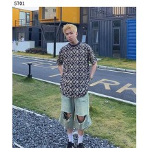 루이비통 Louis Vuitton logo full-print letter 반팔 (국내배송)