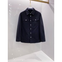 로로피아나 로고 자수 라펠 재킷  (해외배송)