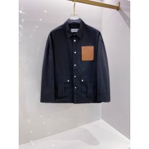 로에베 로고 자수 라펠 재킷 (해외배송)